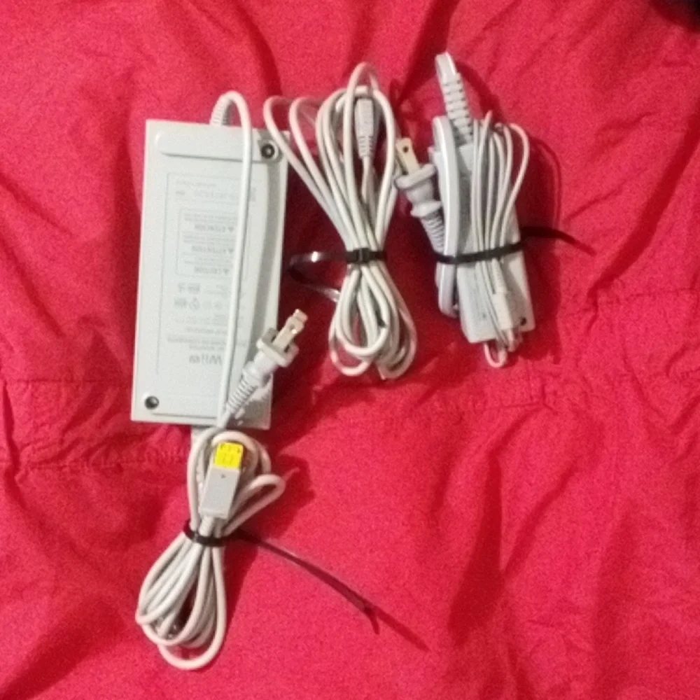 Wii hook-ups.